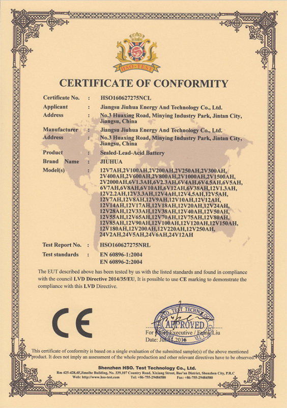CE證書