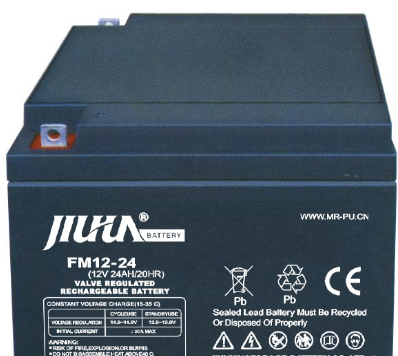 九華蓄電池FM12-24 （12v24AH）